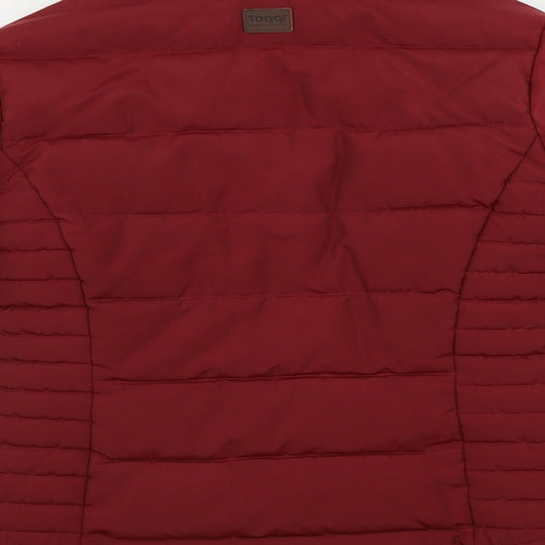 Toggi  Womens Red   Jacket Coat Size 10