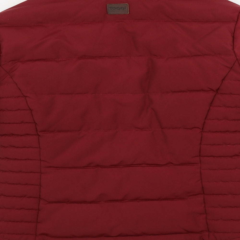 Toggi  Womens Red   Jacket Coat Size 10