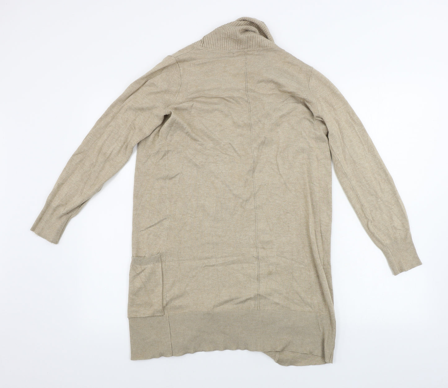 Marks and Spencer   Womens Beige   Cardigan Jumper Size XS