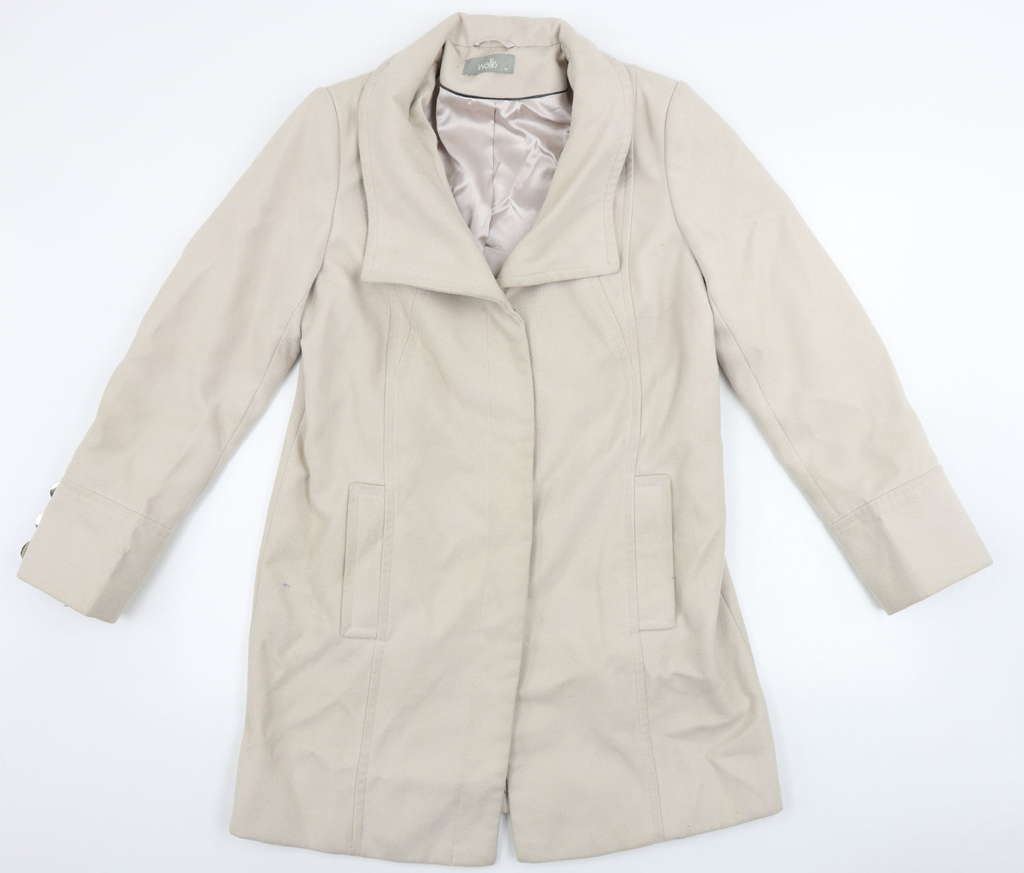 Wallis  Womens Pink   Jacket Coat Size 14