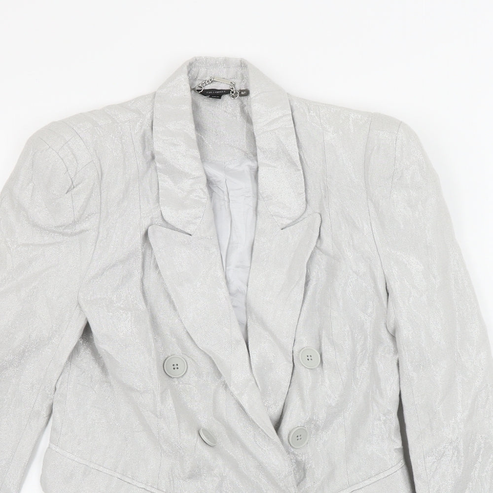 Full Circle  Womens Grey   Jacket Blazer Size 12