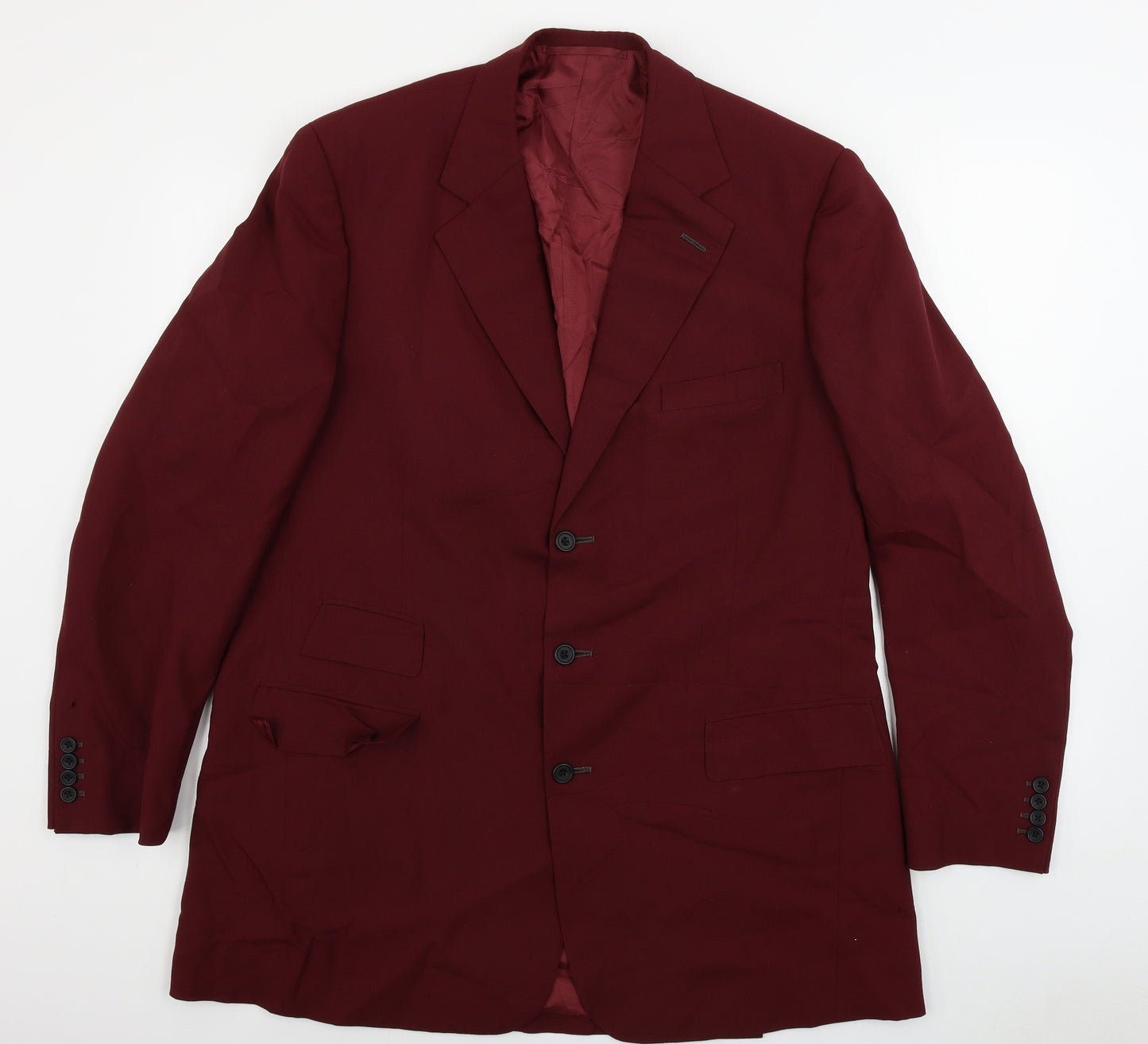 john n kent  Mens Red   Jacket Blazer Size 42