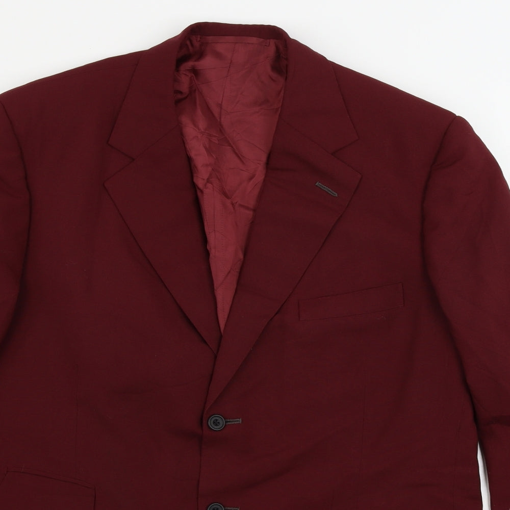 john n kent  Mens Red   Jacket Blazer Size 42