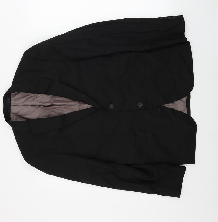 Cedar Wood State  Mens Black   Jacket Blazer Size 38