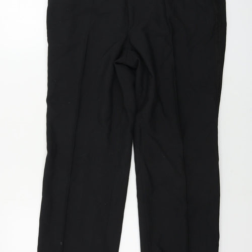 Preworn  Womens Black   Trousers  Size 36 in L27 in
