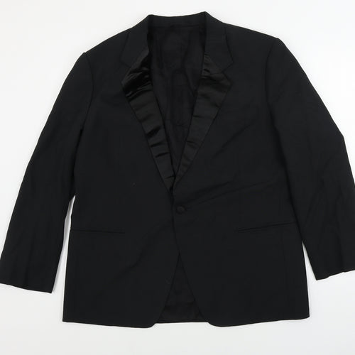 rossells Mens Black   Jacket Blazer Size 42