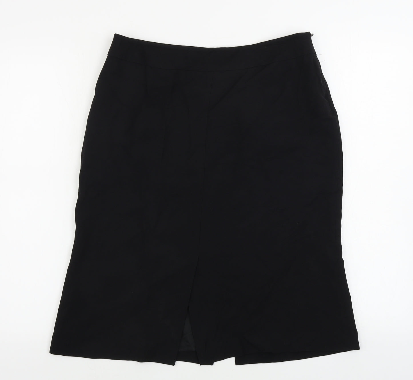 CARACTERE Womens Black   A-Line Skirt Size 14