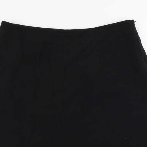 CARACTERE Womens Black   A-Line Skirt Size 14