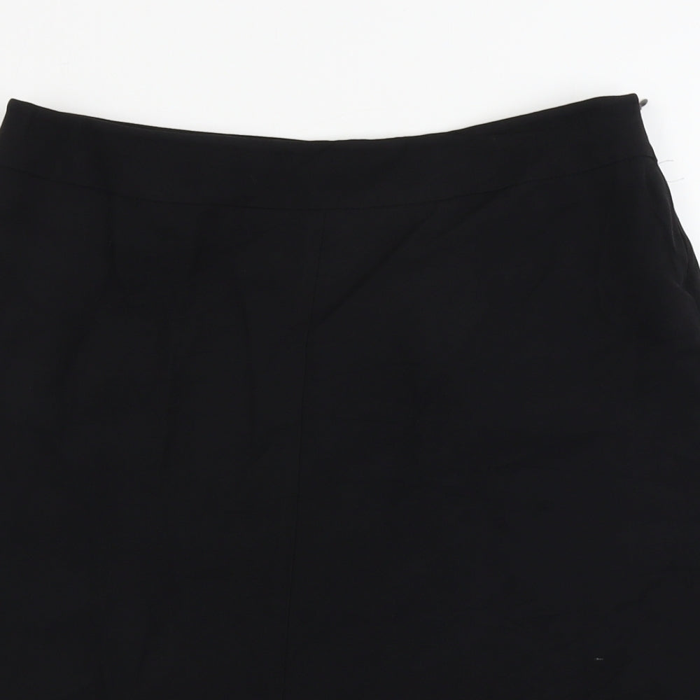 CARACTERE Womens Black   A-Line Skirt Size 14