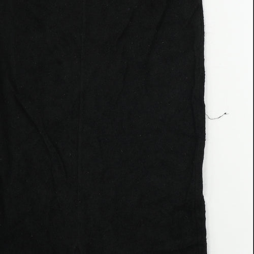 Preworn Womens Black   A-Line Skirt Size 16