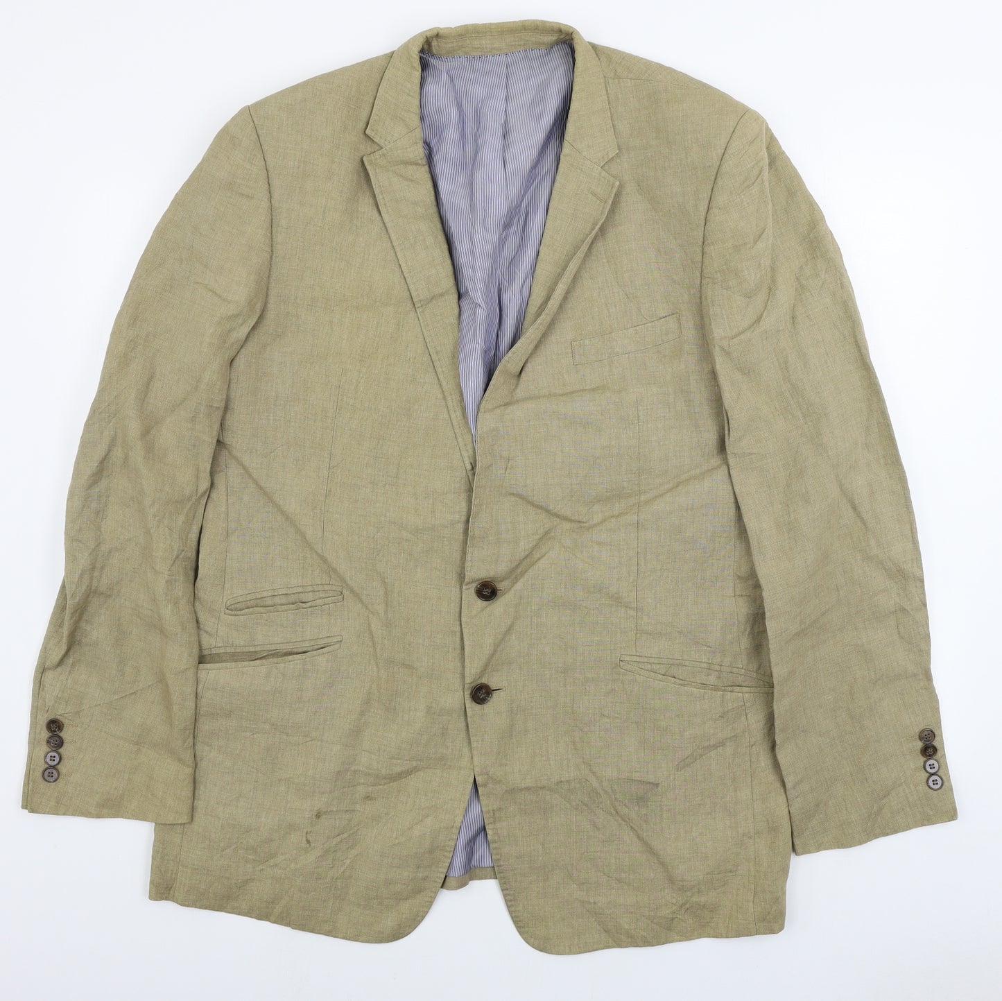 Marks and Spencer  Mens Beige   Jacket Blazer Size 44