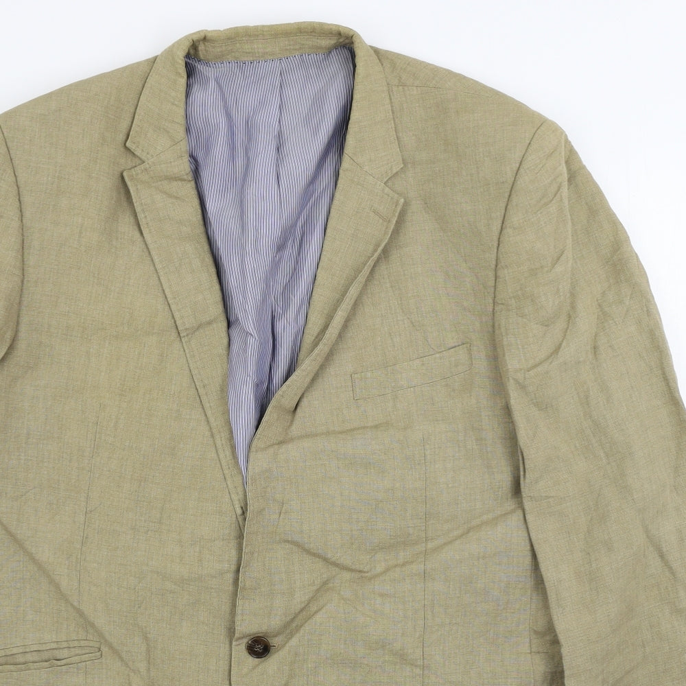 Marks and Spencer  Mens Beige   Jacket Blazer Size 44
