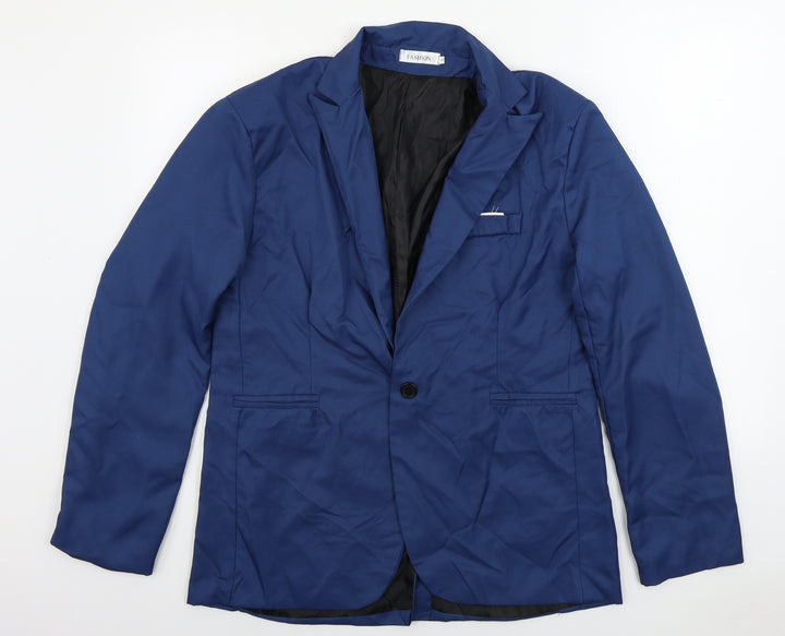 Fashion  Mens Blue   Jacket Blazer Size S
