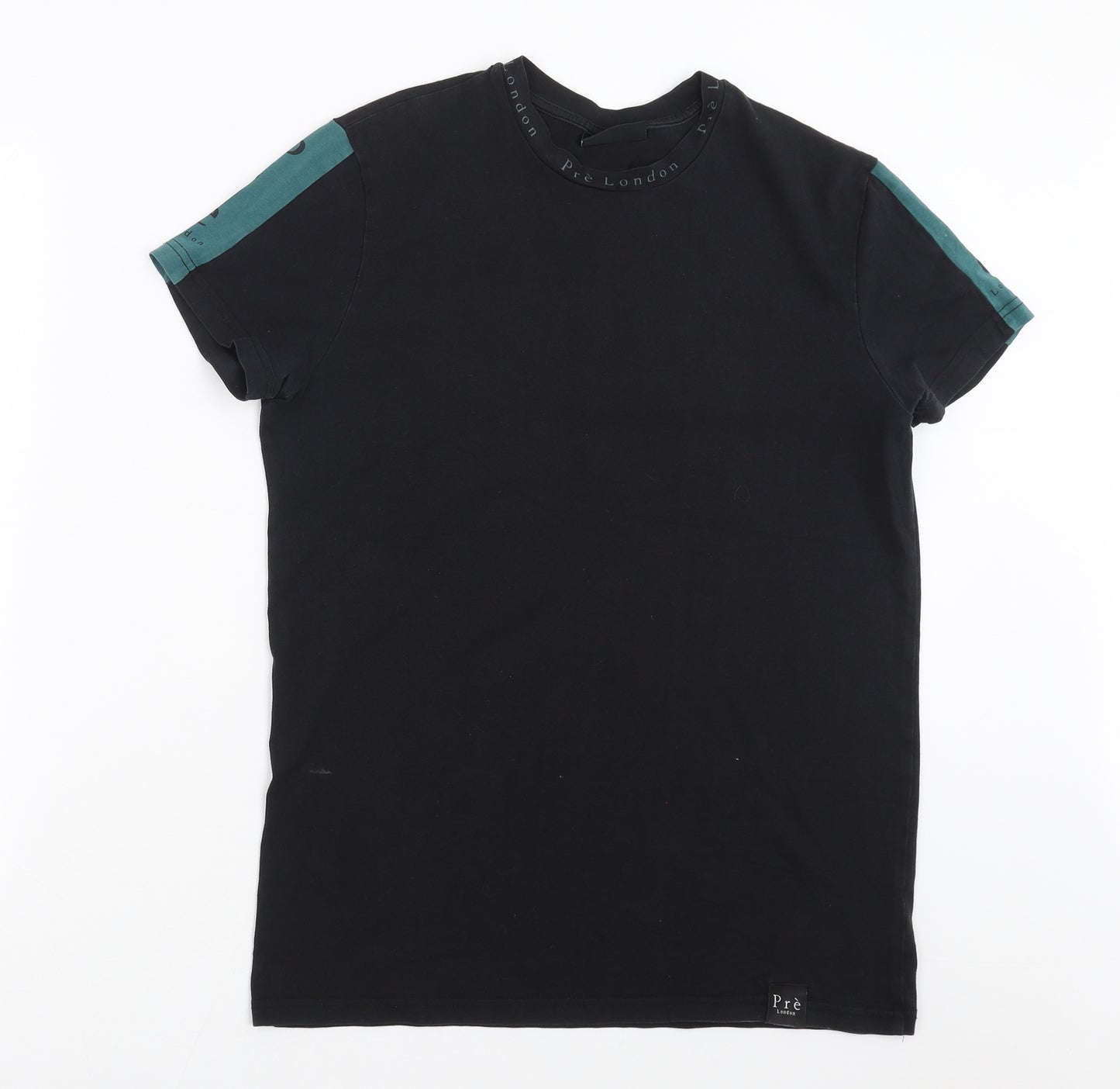 Pre London Mens Black    T-Shirt Size S