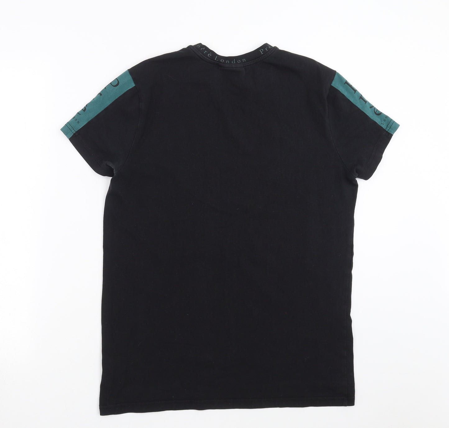 Pre London Mens Black    T-Shirt Size S