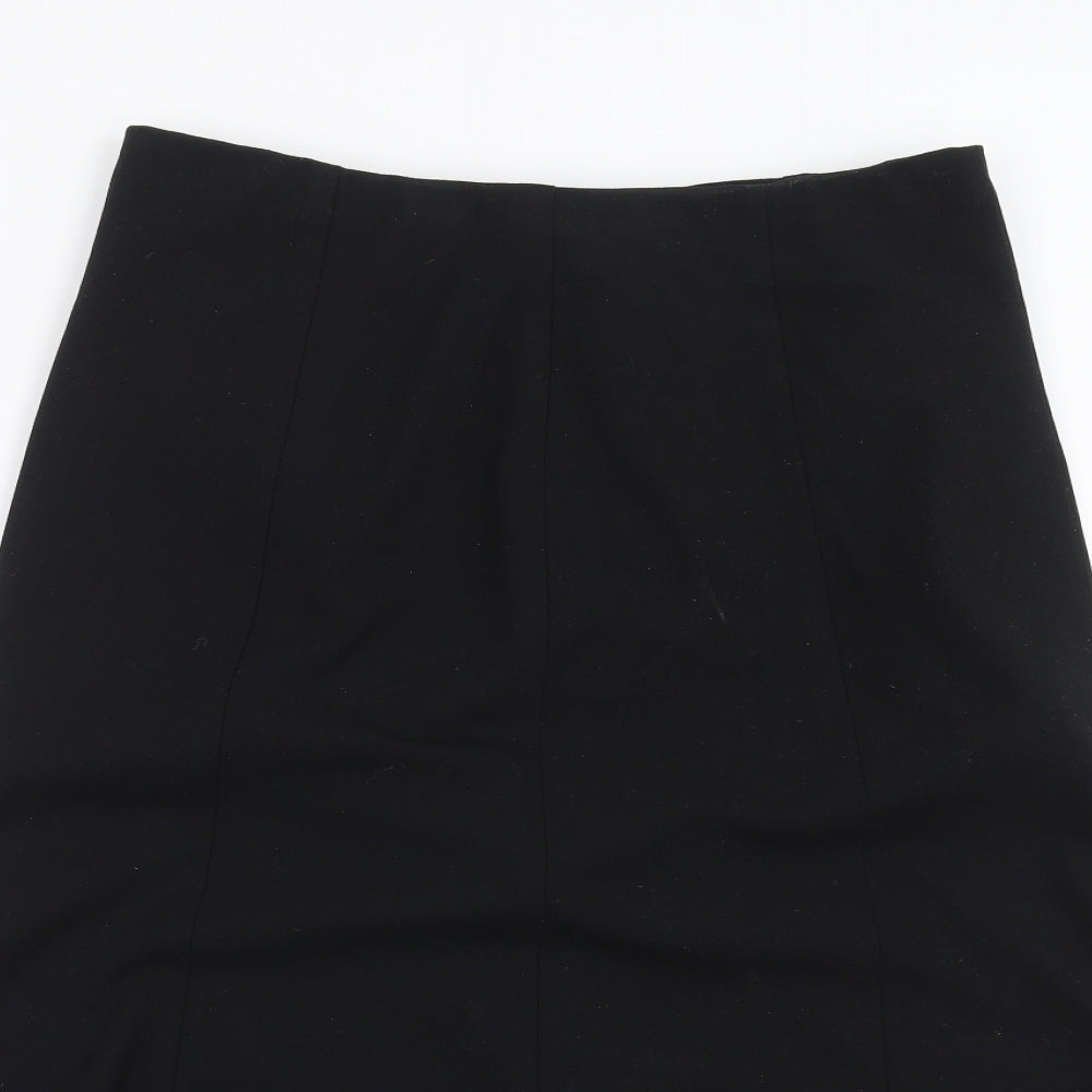 Marks and Spencer Womens Black   A-Line Skirt Size 12