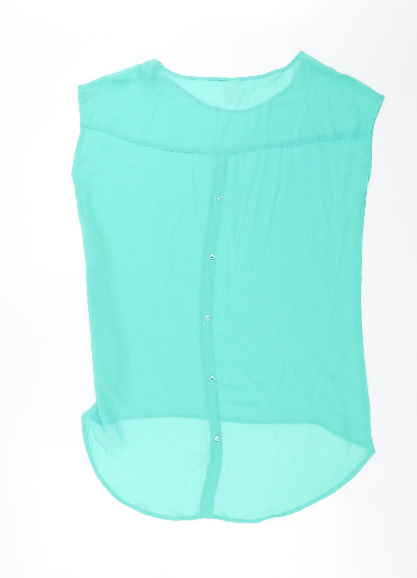 VILA Womens Green   Basic Blouse Size M