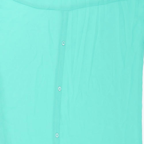 VILA Womens Green   Basic Blouse Size M