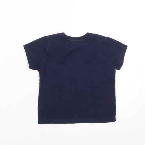Primark Boys Blue   Basic T-Shirt Size 18-24 Months  - Chill