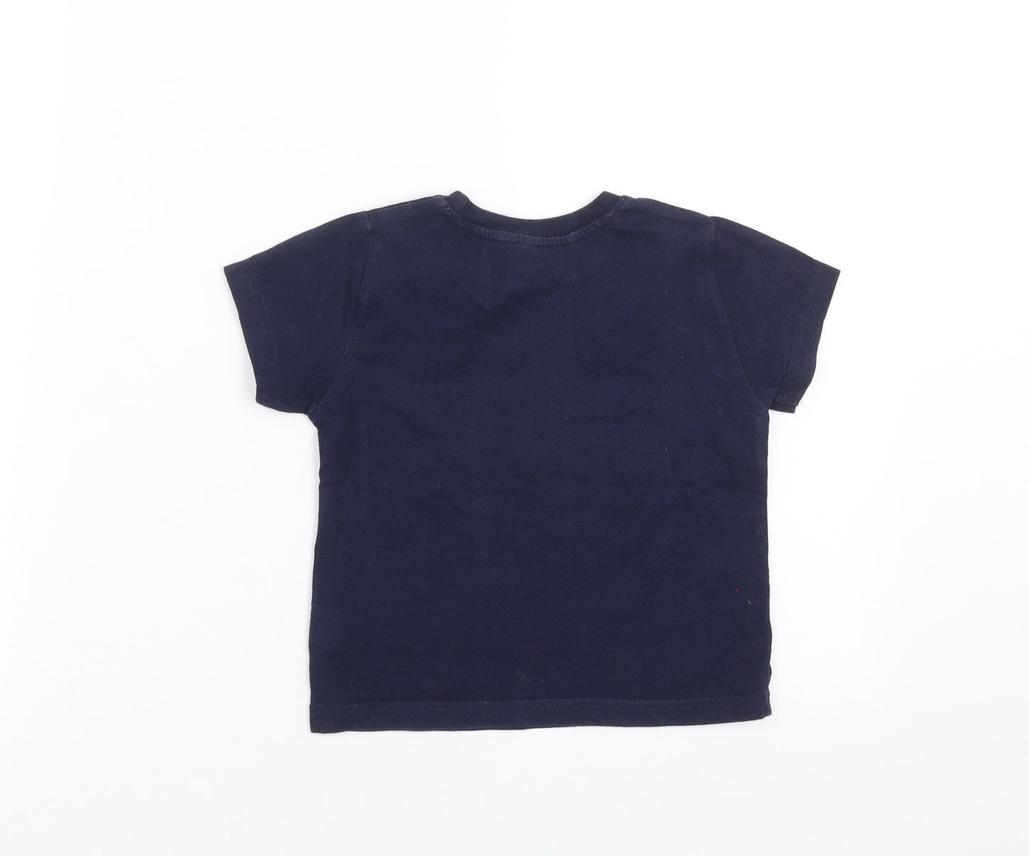Primark Boys Blue   Basic T-Shirt Size 18-24 Months  - Chill