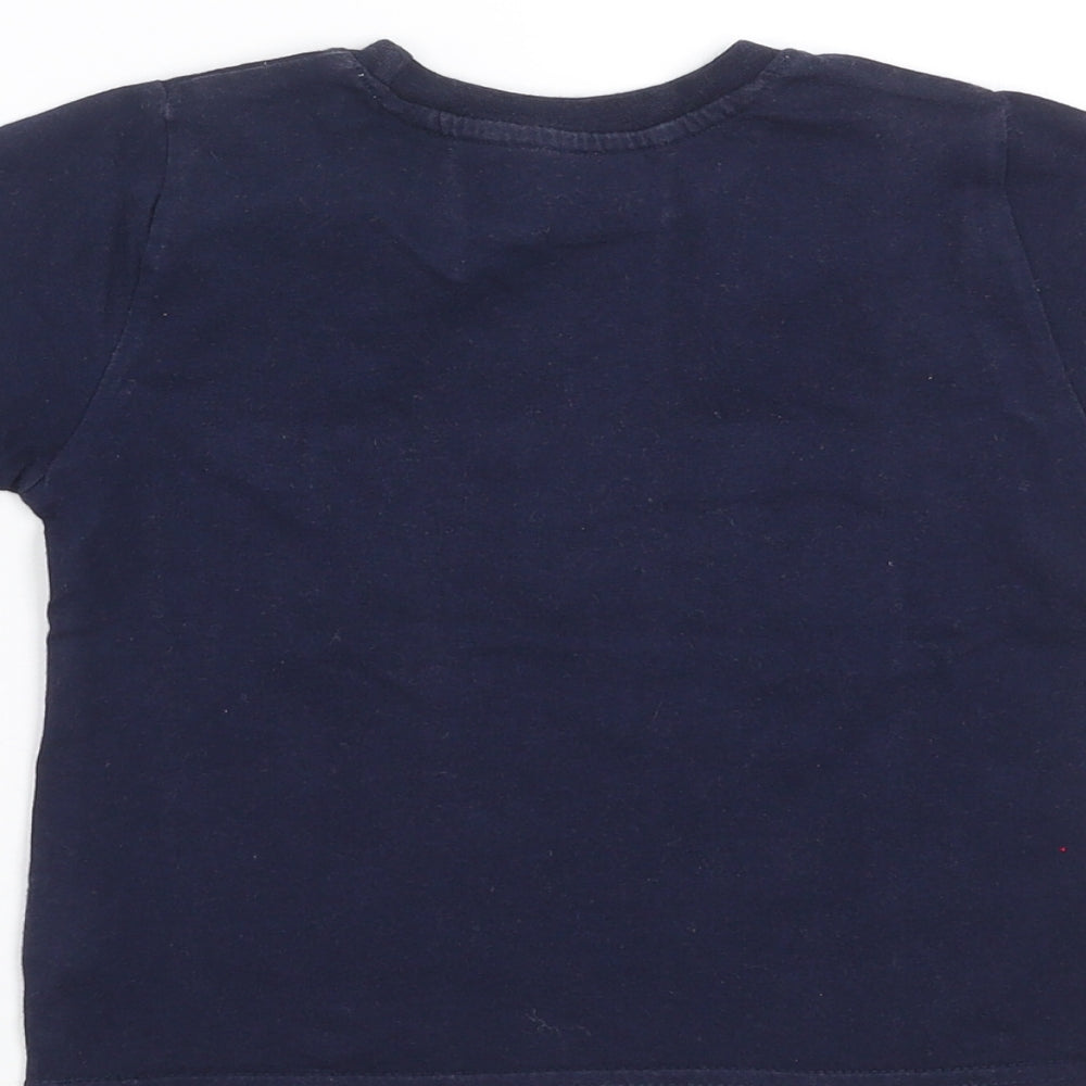 Primark Boys Blue   Basic T-Shirt Size 18-24 Months  - Chill