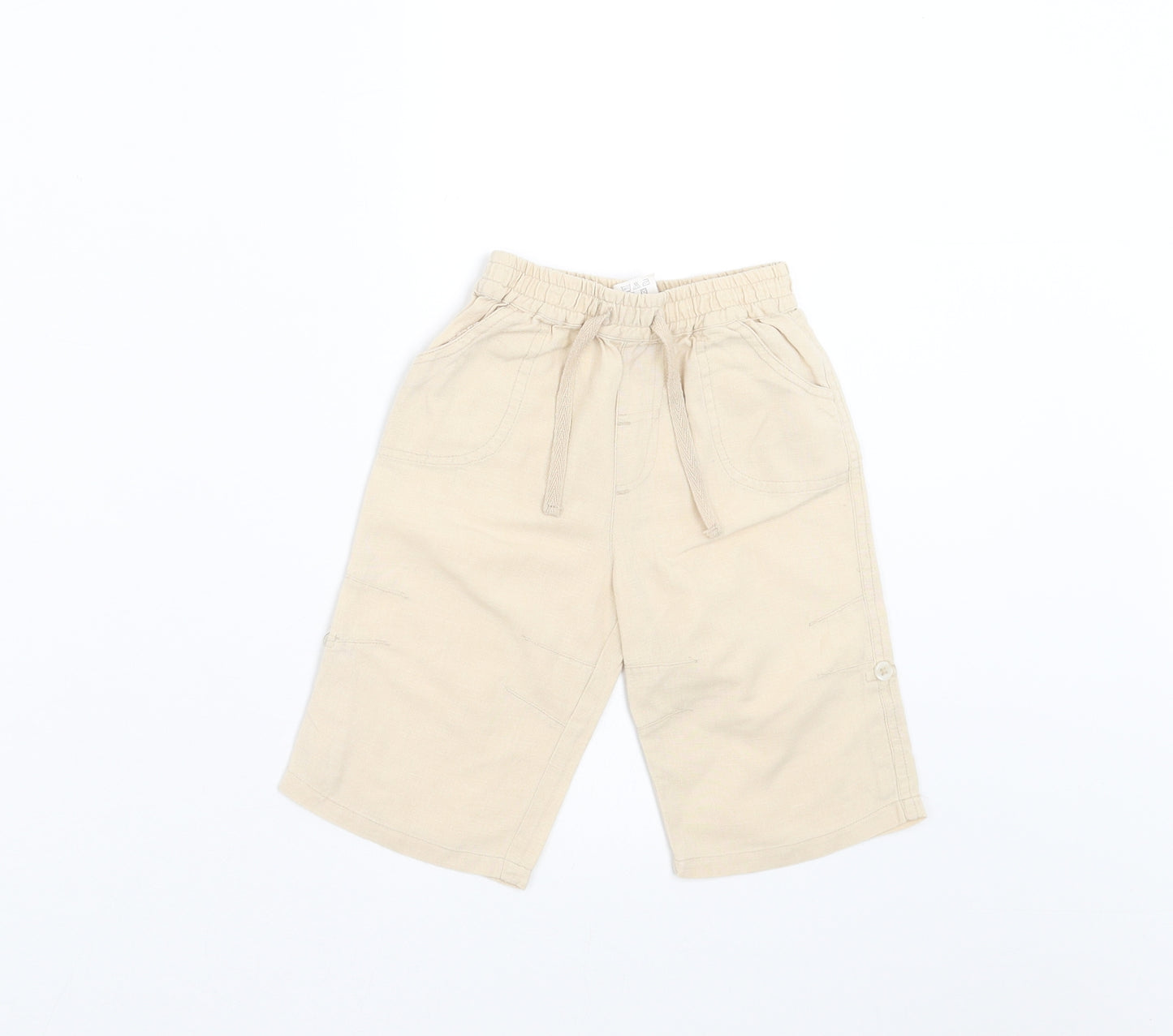 Matalan Baby Beige    Trousers Size 3-6 Months