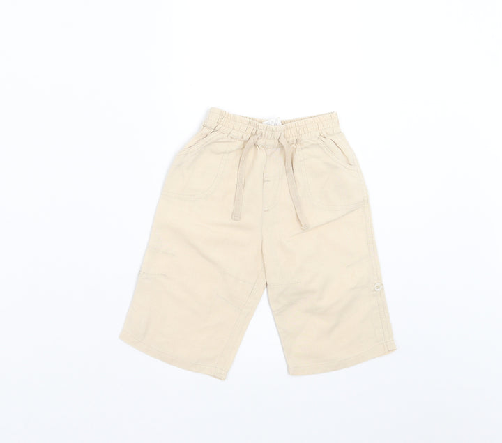 Matalan Baby Beige    Trousers Size 3-6 Months