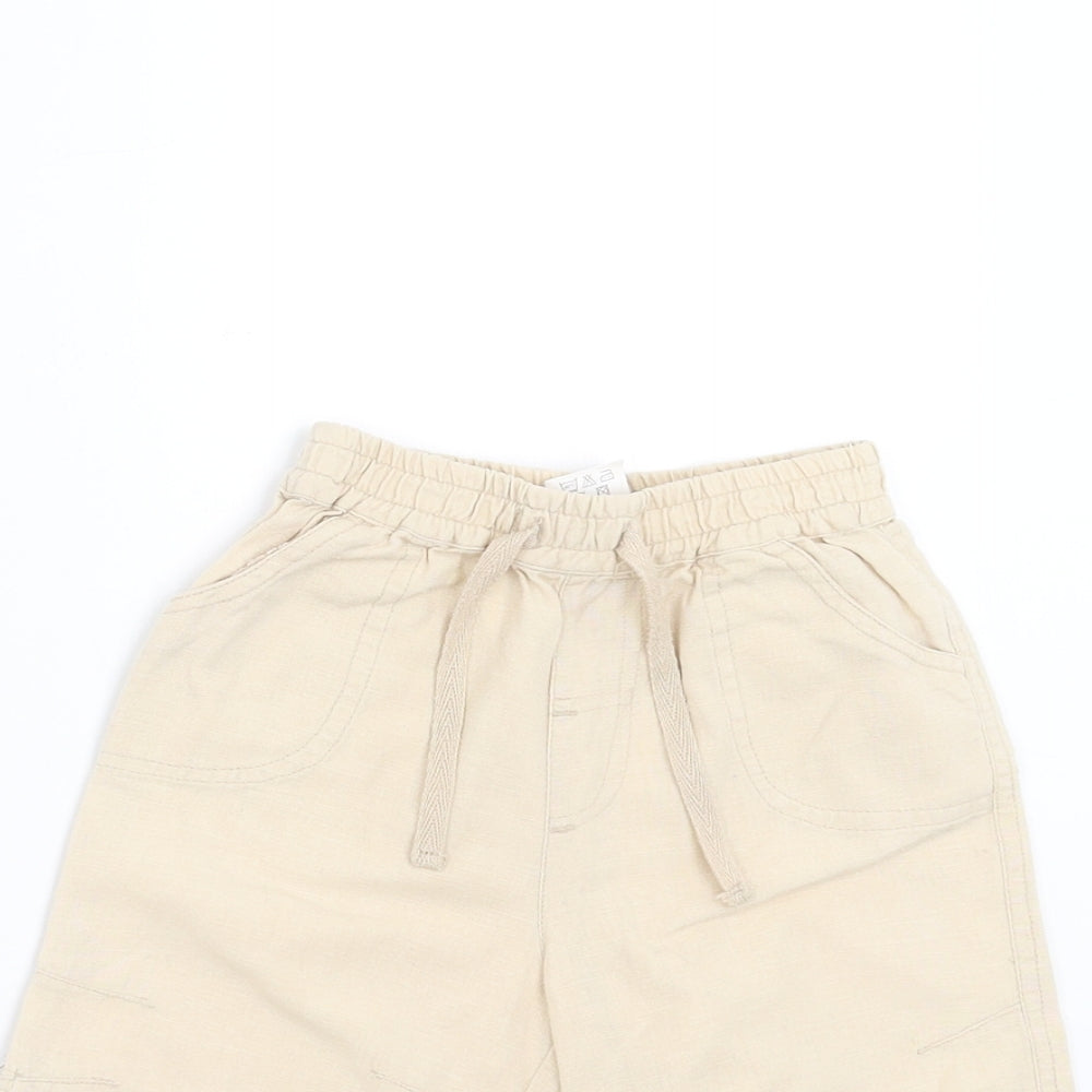 Matalan Baby Beige    Trousers Size 3-6 Months