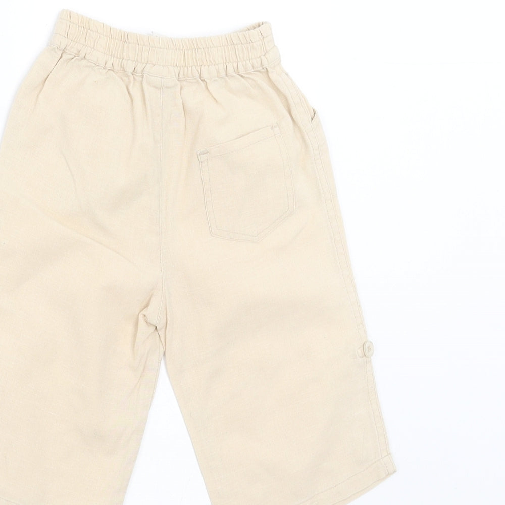 Matalan Baby Beige    Trousers Size 3-6 Months