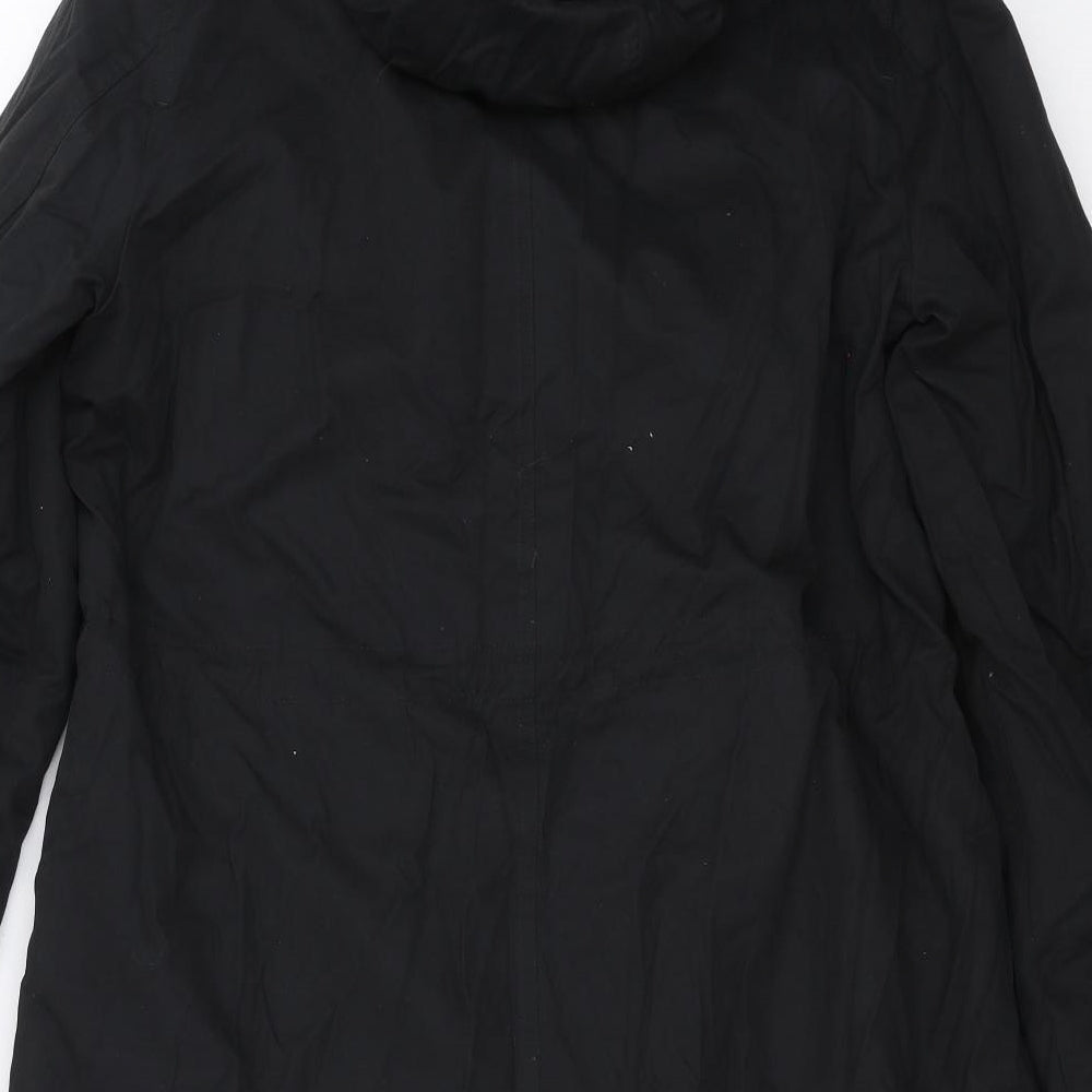 Primark Womens Black   Parka Coat Size 14