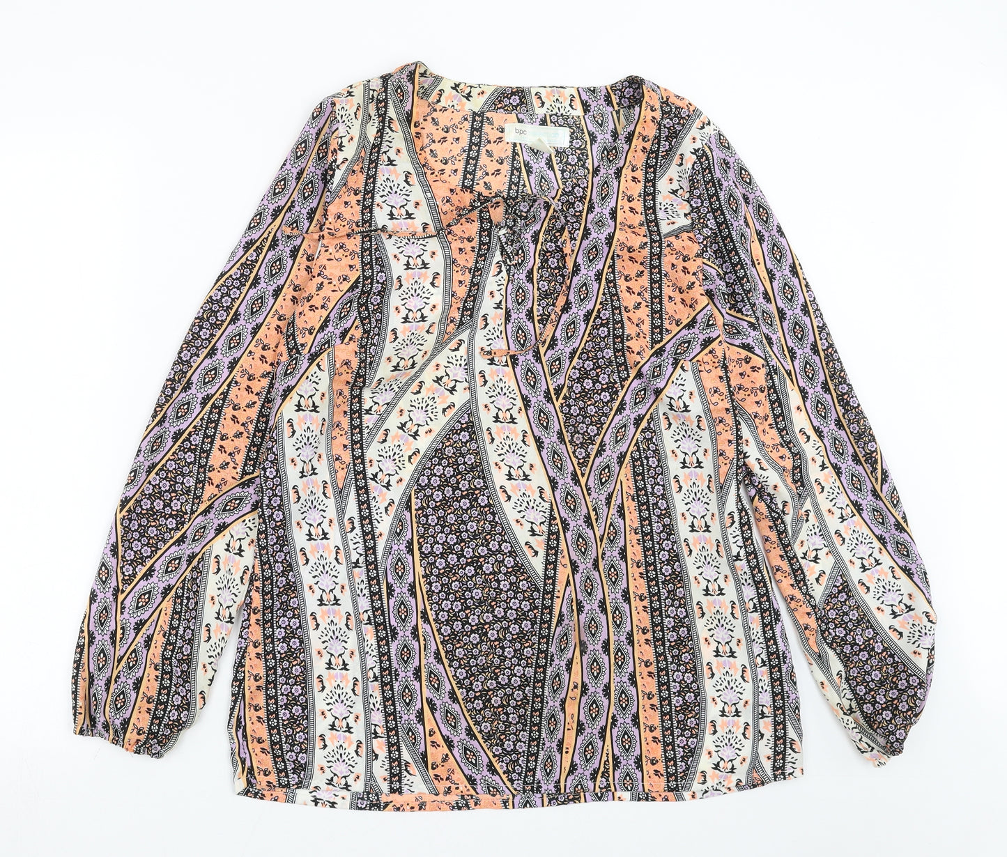 BPC Selection Womens Multicoloured Floral  Basic Blouse Size 14