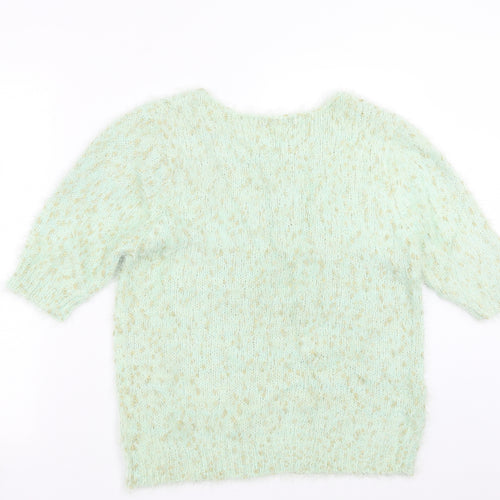Primark Womens Green  Knit Pullover Jumper Size 16