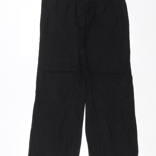 Evie Womens Black   Trousers  Size 10 L32 in