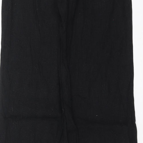 Evie Womens Black   Trousers  Size 10 L32 in