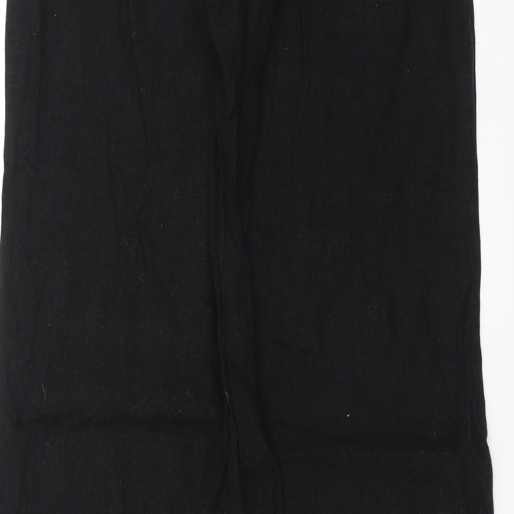 Evie Womens Black   Trousers  Size 10 L32 in