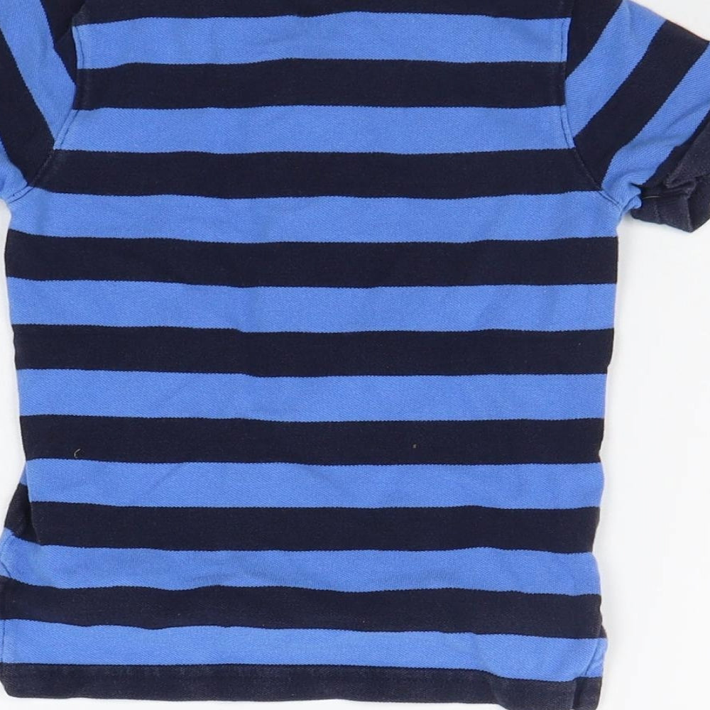 Gap Boys Blue Striped  Basic Polo Size 4 Years