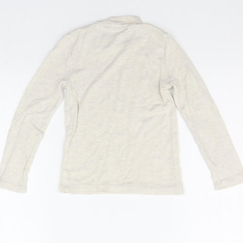 TU Boys Beige   Basic T-Shirt Size 5 Years