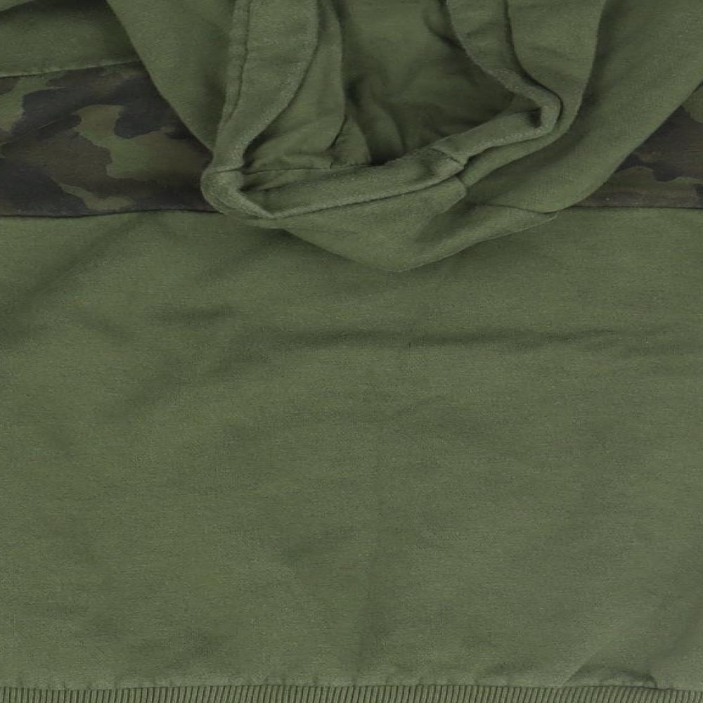 George Boys Green Geometric  Pullover Hoodie Size 12-13 Years