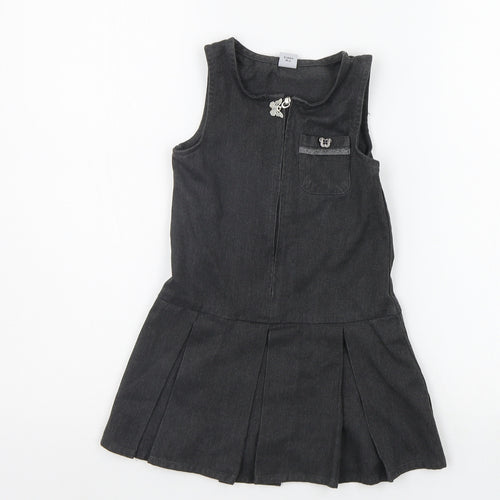 TU Girls Grey   A-Line  Size 3 Years