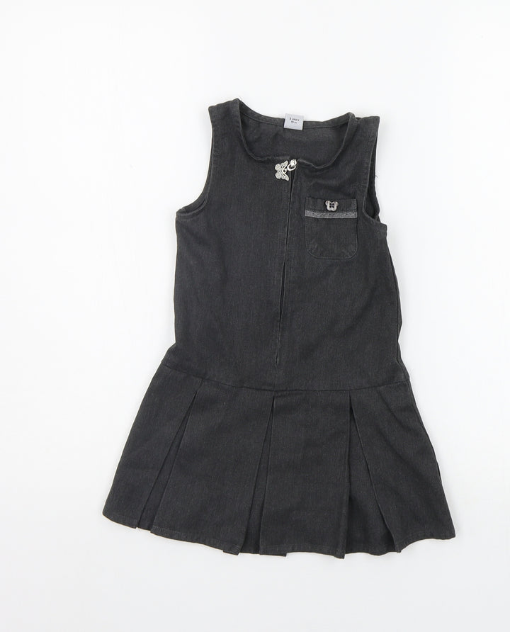 TU Girls Grey   A-Line  Size 3 Years