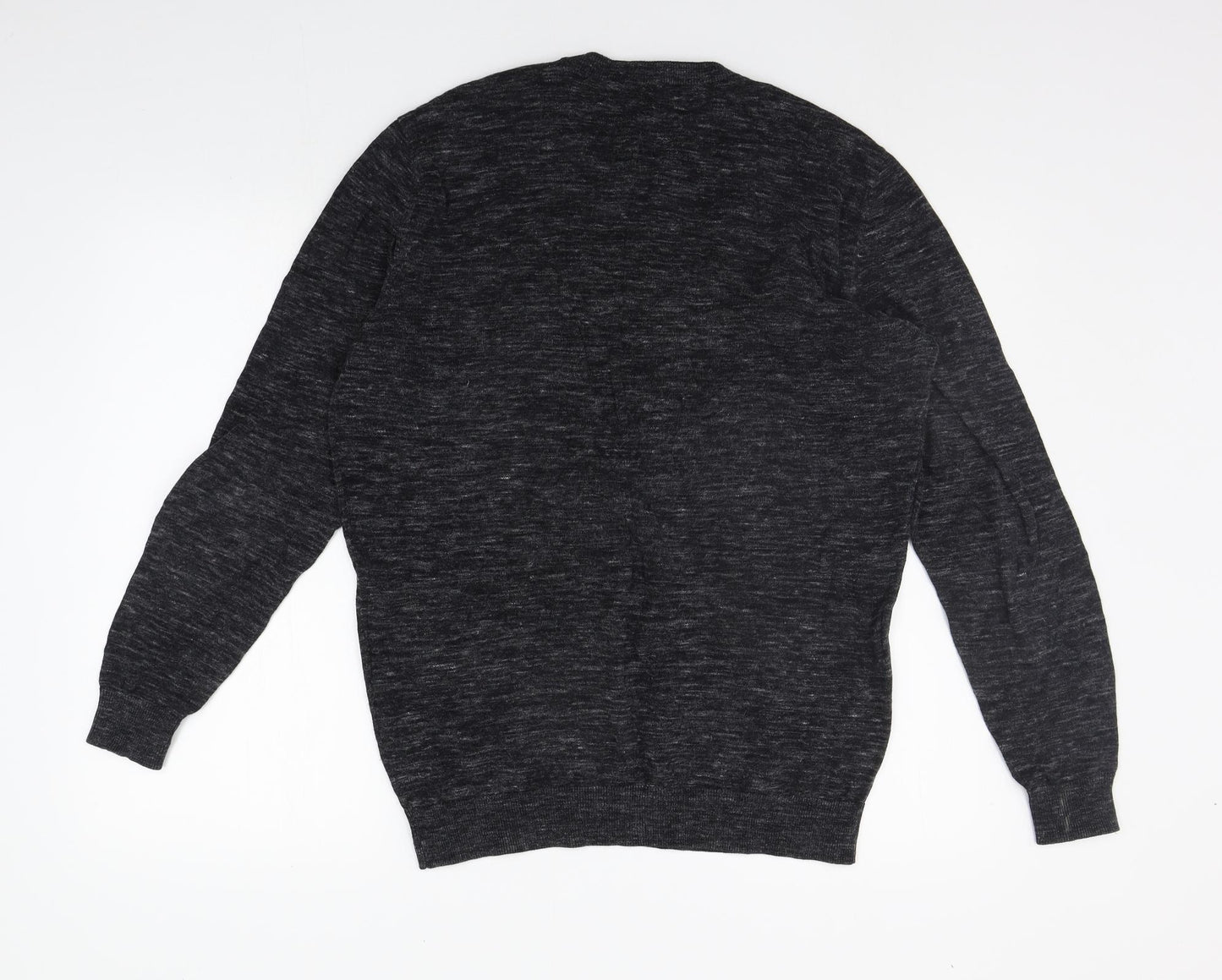George Mens Grey   Pullover Jumper Size M