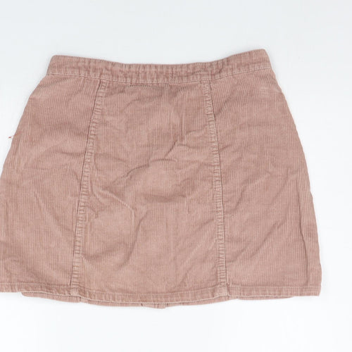 deniem co Womens Beige   A-Line Skirt Size 12