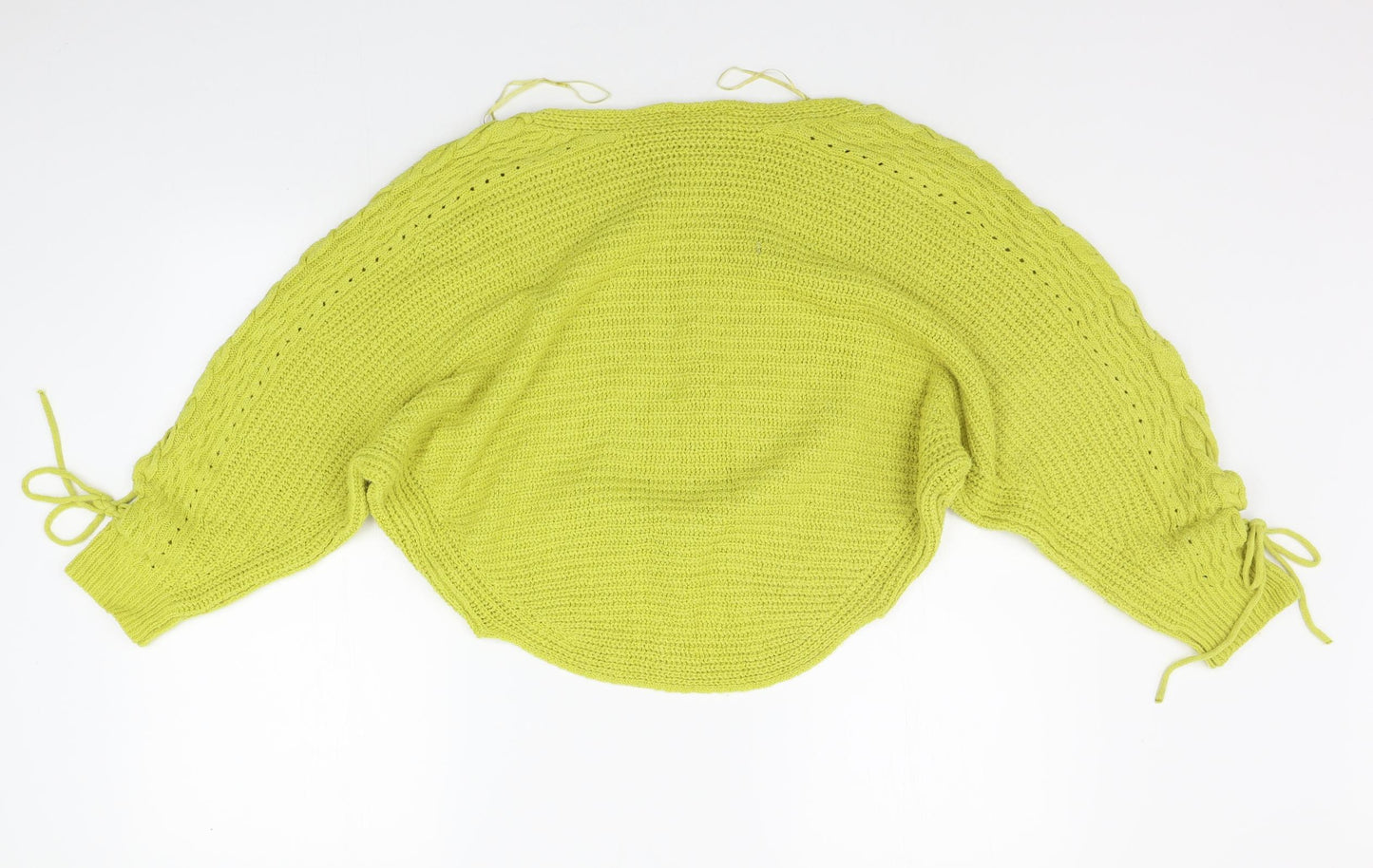 Miss Selfridge Womens Yellow   Pullover Jumper Size 10