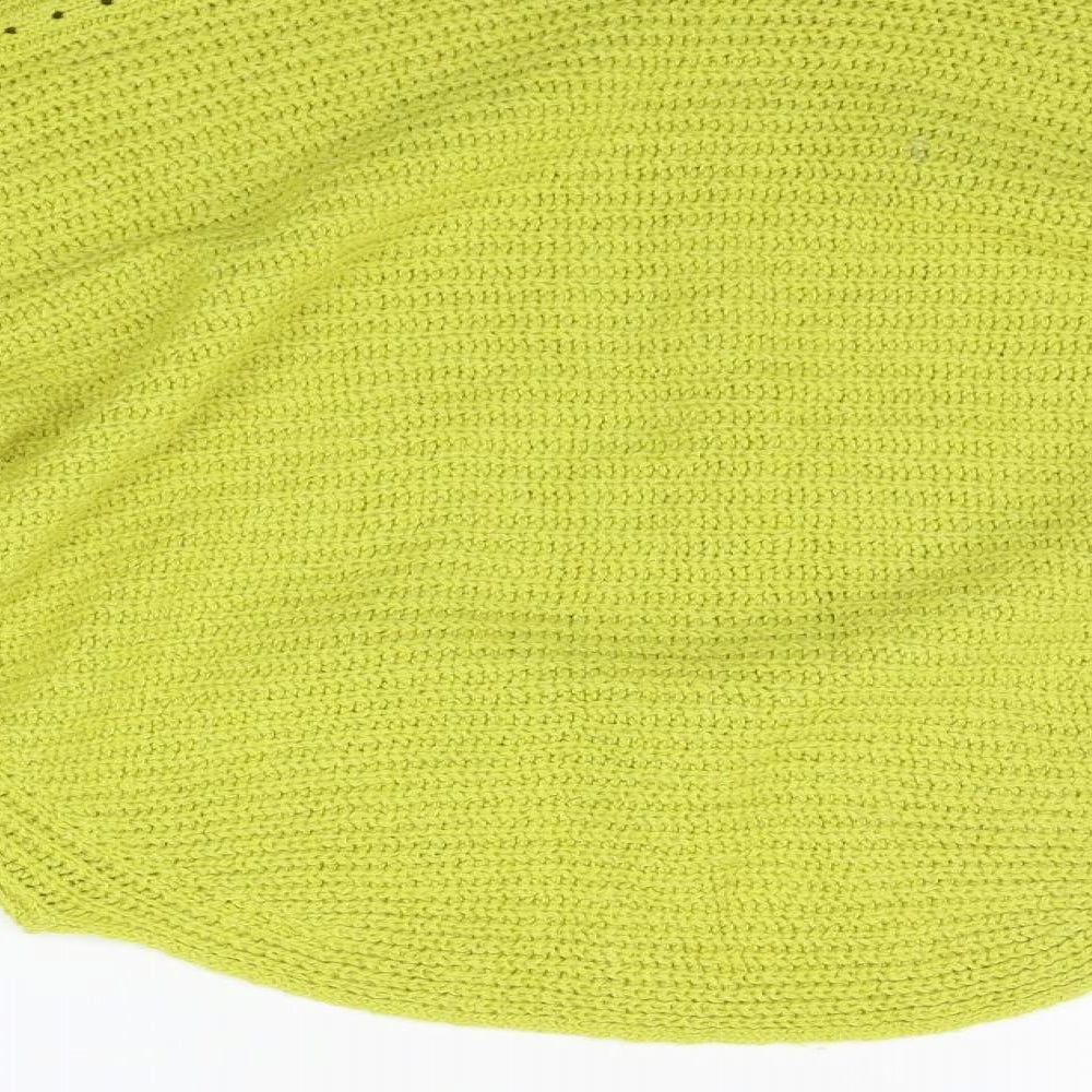 Miss Selfridge Womens Yellow   Pullover Jumper Size 10