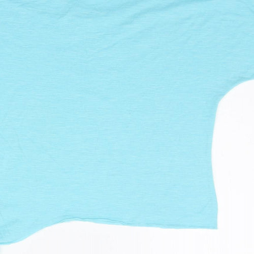 MISS EVIE Girls Blue   Basic T-Shirt Size 13-14 Years