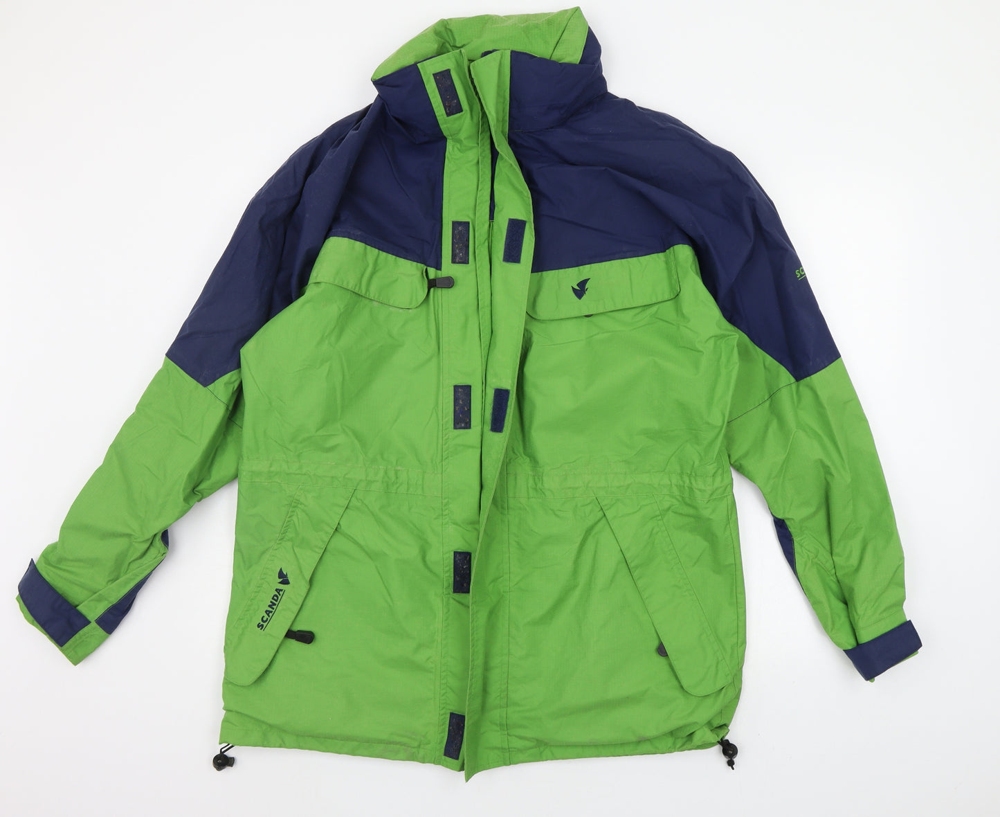 Scanda Mens Green   Jacket Coat Size L
