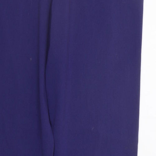 Marks and Spencer Womens Blue   Trousers  Size 12 L27 in