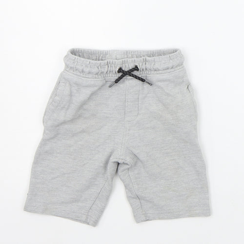 TU Boys Grey   Chino Shorts Size 6 Years