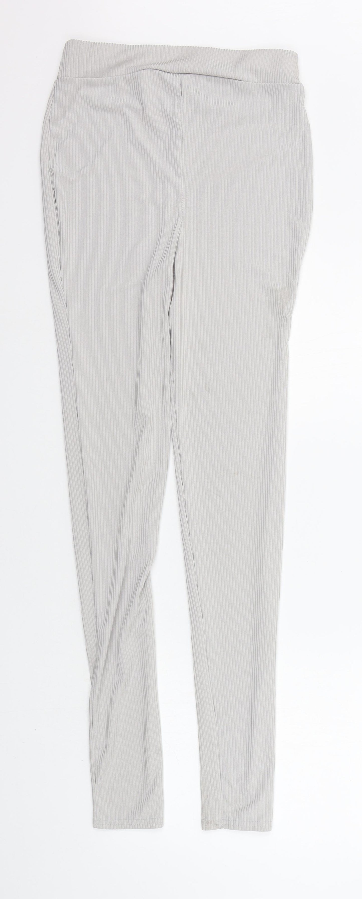 Preworn Womens Grey   Jegging Trousers Size 12 L30 in