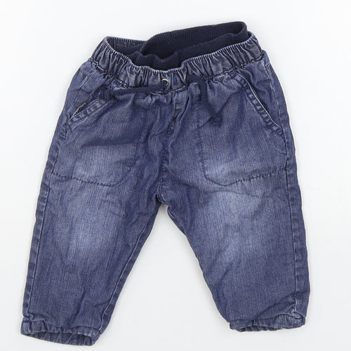 Mothercare Baby Blue   Jogger Jeans Size 3-6 Months
